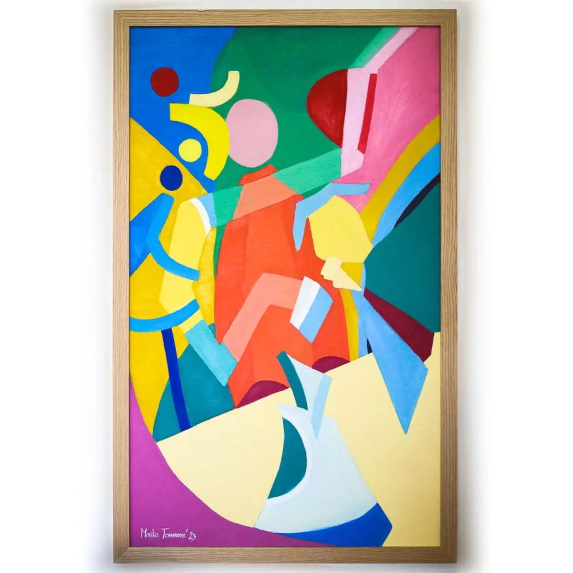 Destilace - malba - Monika Tomanova