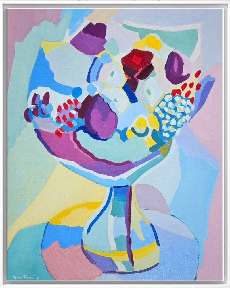 Kytice z vernisáže