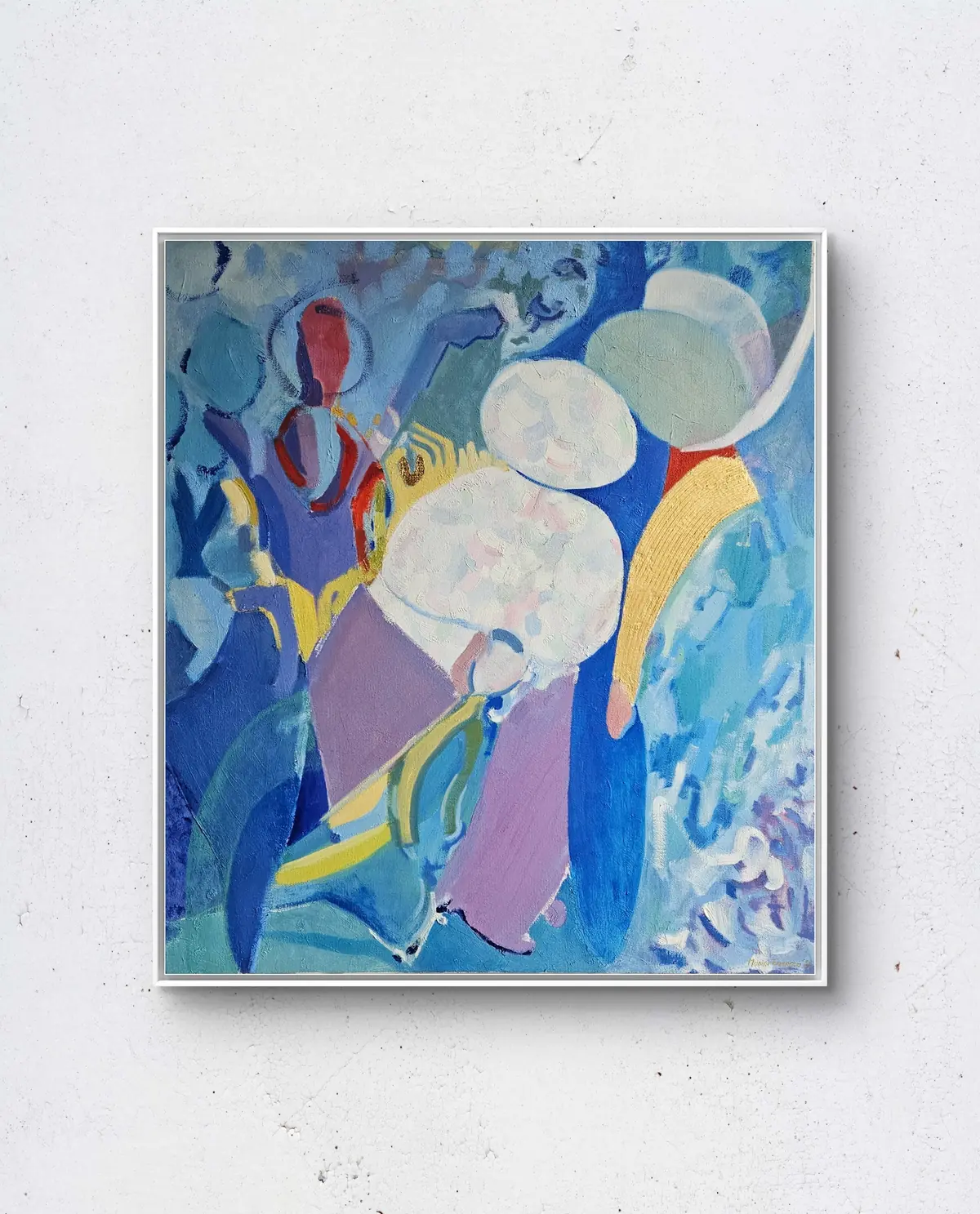 Manželka - malba - Monika Tomanova