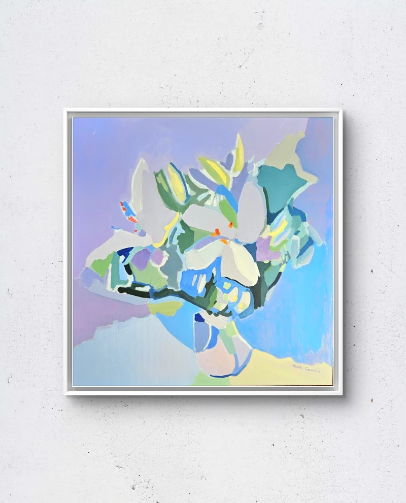 Oslnivá vůně - malba - Monika Tomanova