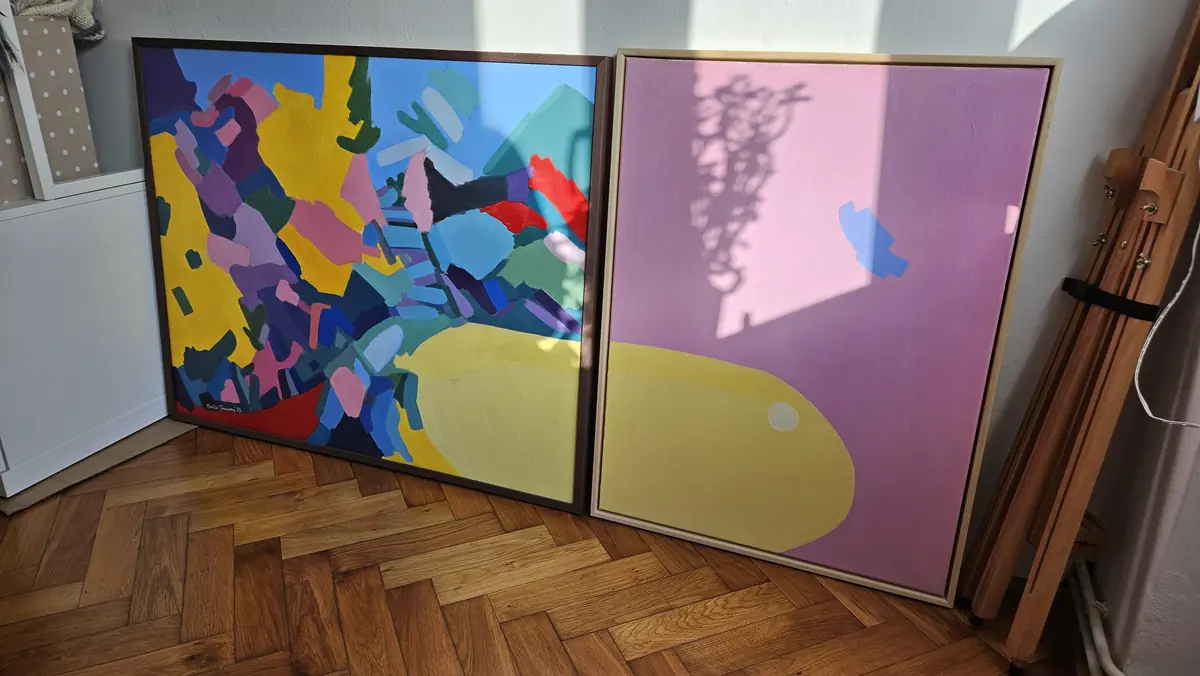 Skalka - malba - Monika Tomanova