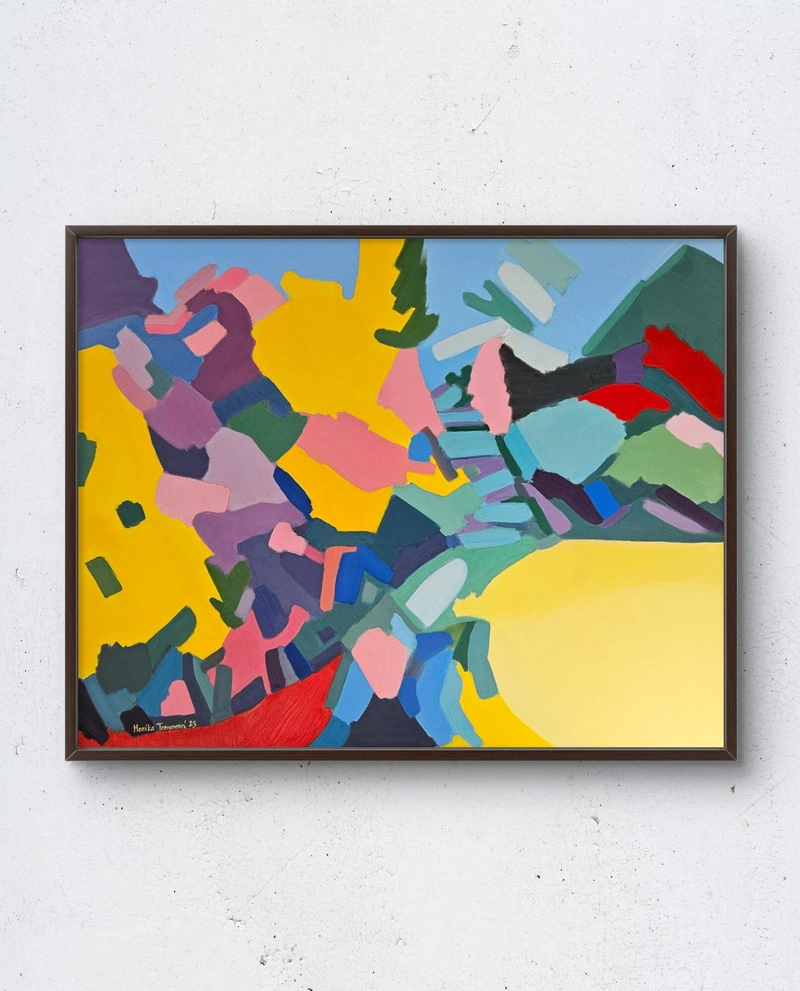 Skalka - malba - Monika Tomanova