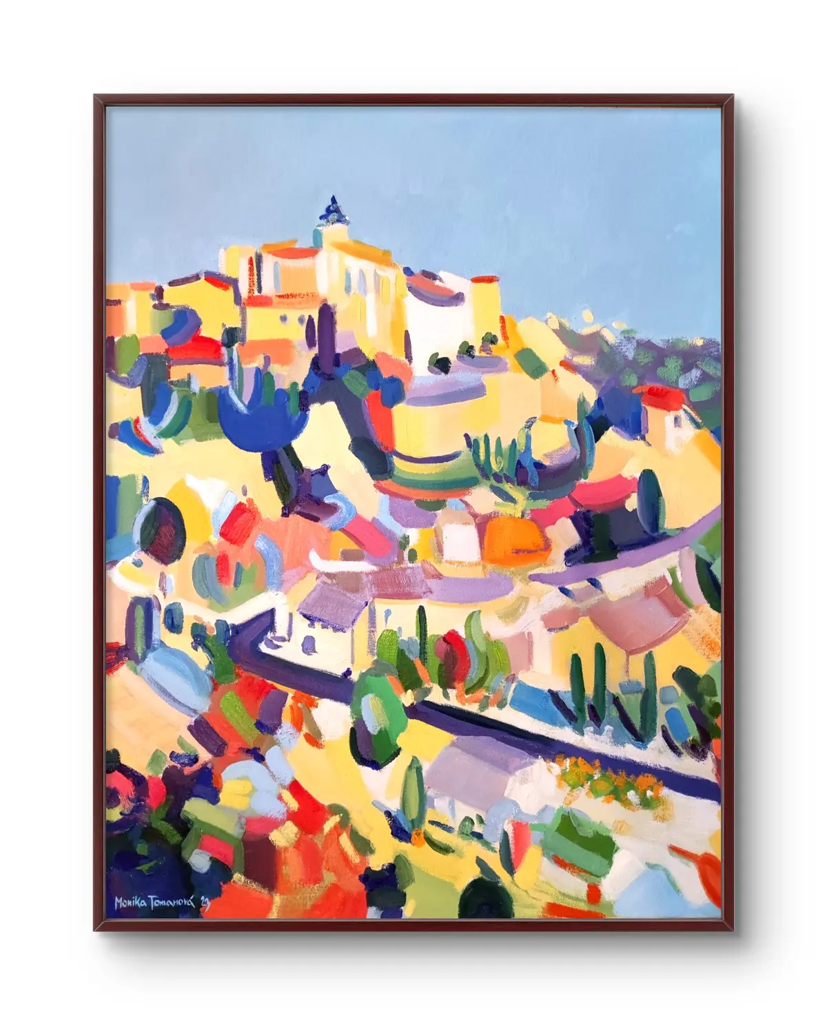 Spello - malba - Monika Tomanova