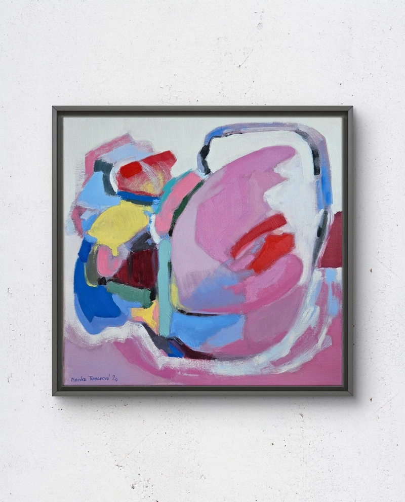 Tulip is going to be abstract - malba - Monika Tomanova