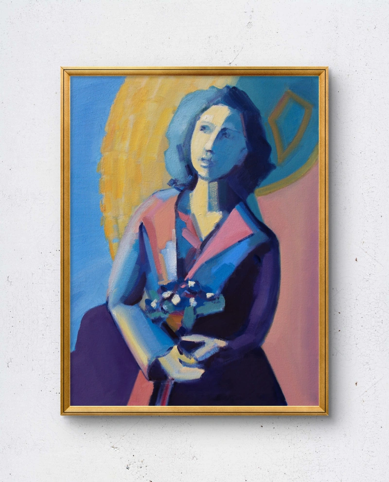 Vocekavani - malba - Monika Tomanova